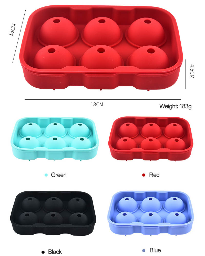 round ice cube tray